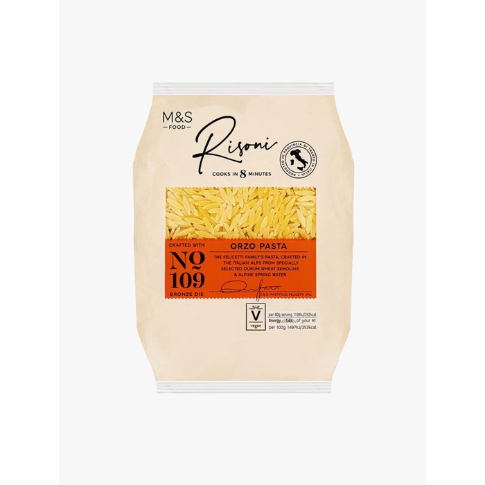 

M&S FOOD - Aneka Pasta - Orzo Pasta 500g