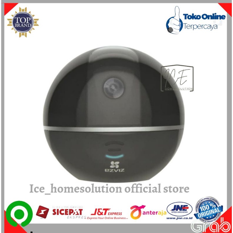 Ezviz Ip Camera 1080p - Hitam/cctv/camera