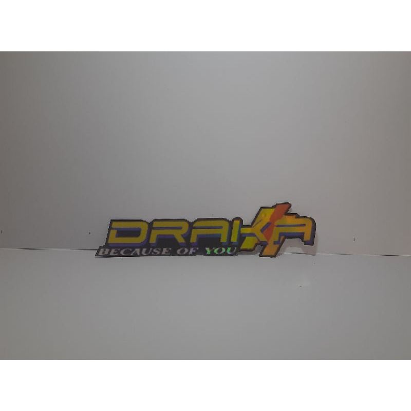 

Stiker Hologram Julukan Stj Draka Busmania cutting laser