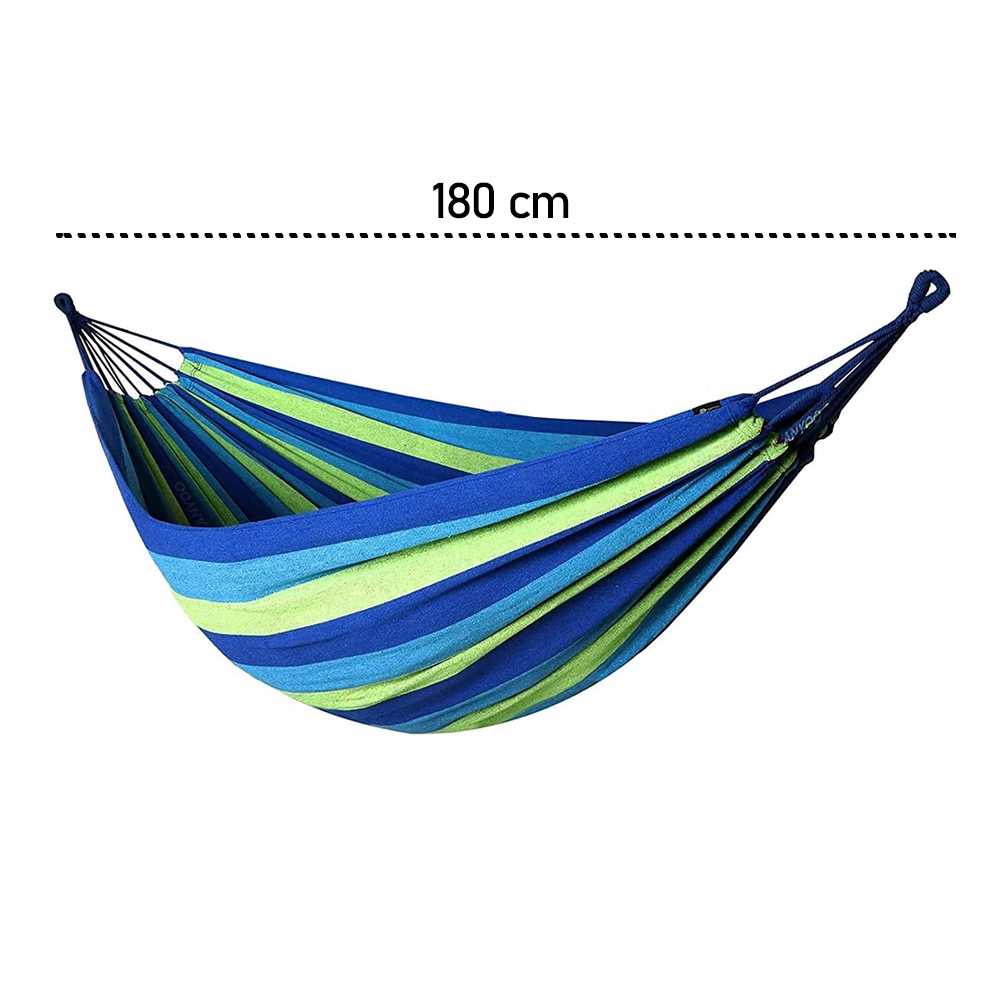 (BISA COD) FTIHSHP  Hammock Tempat Tidur Gantung Canvas Anti Rollover - JS427