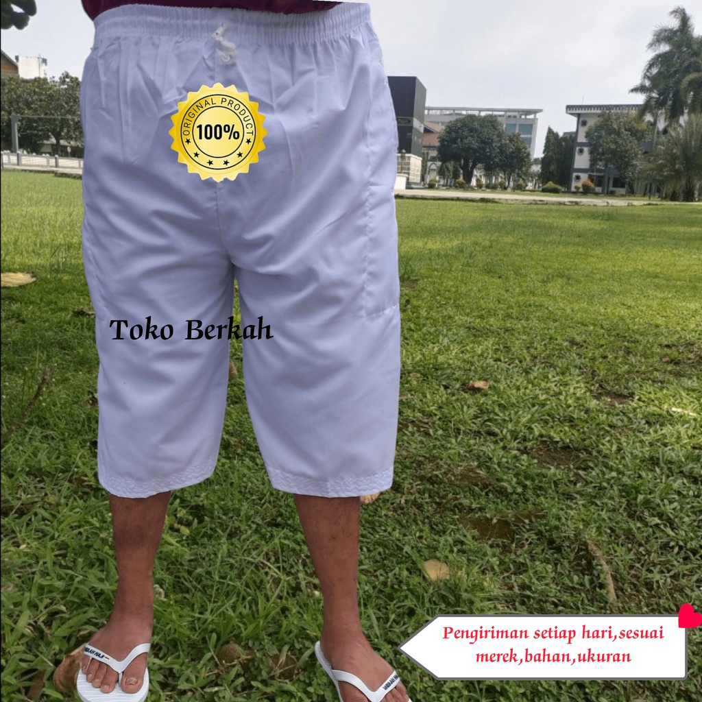 Celana Haji dan Umroh 3/4 merek Exlusip 100%