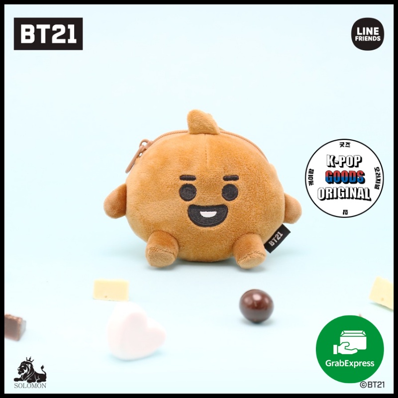 OFFICIAL BTS X BT21 Coin Case