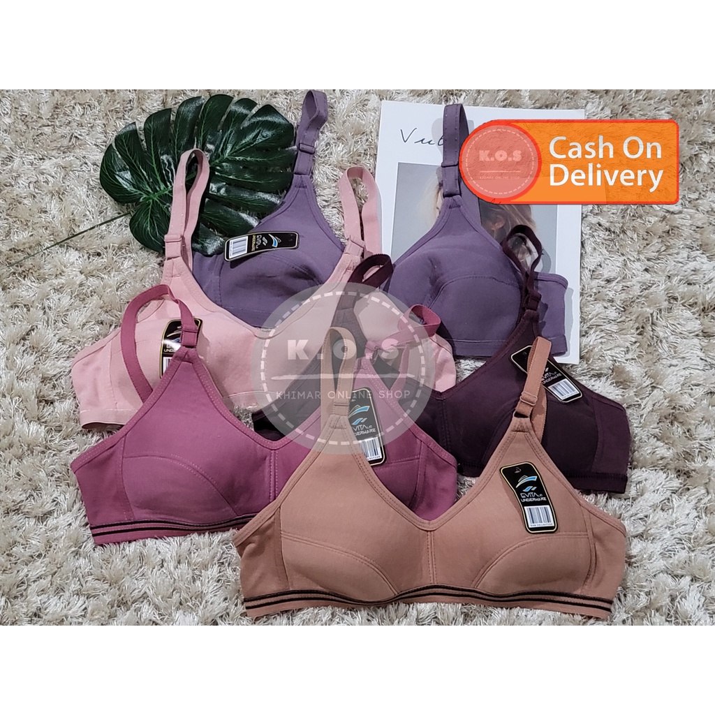 Bra bh remaja sportbra polos tanpa busa size 36 - 42