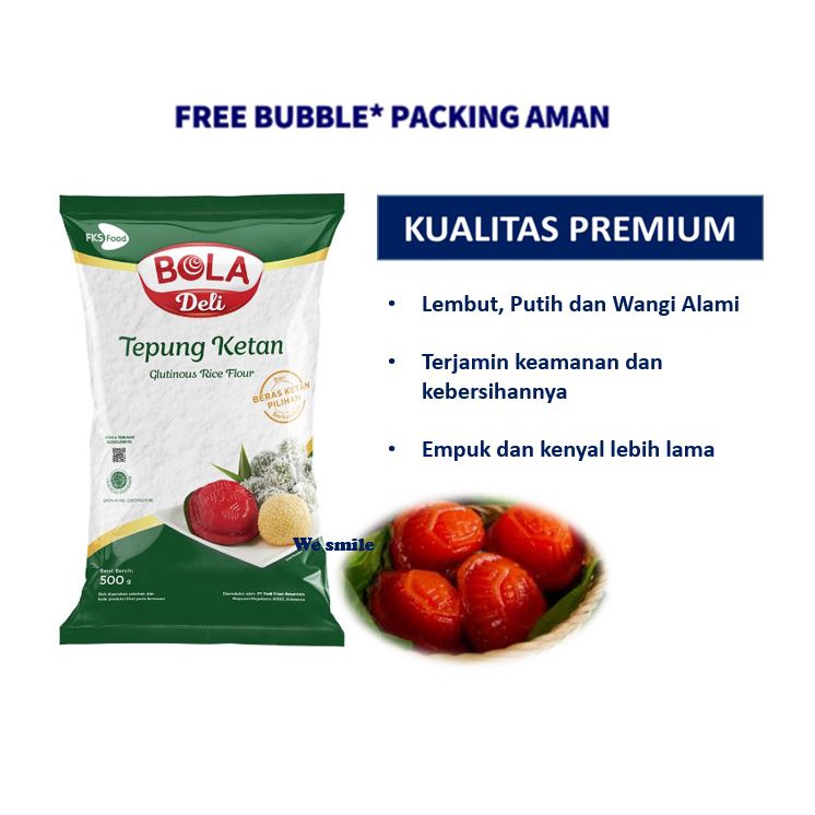 BOLA Deli Tepung Ketan 500 gr