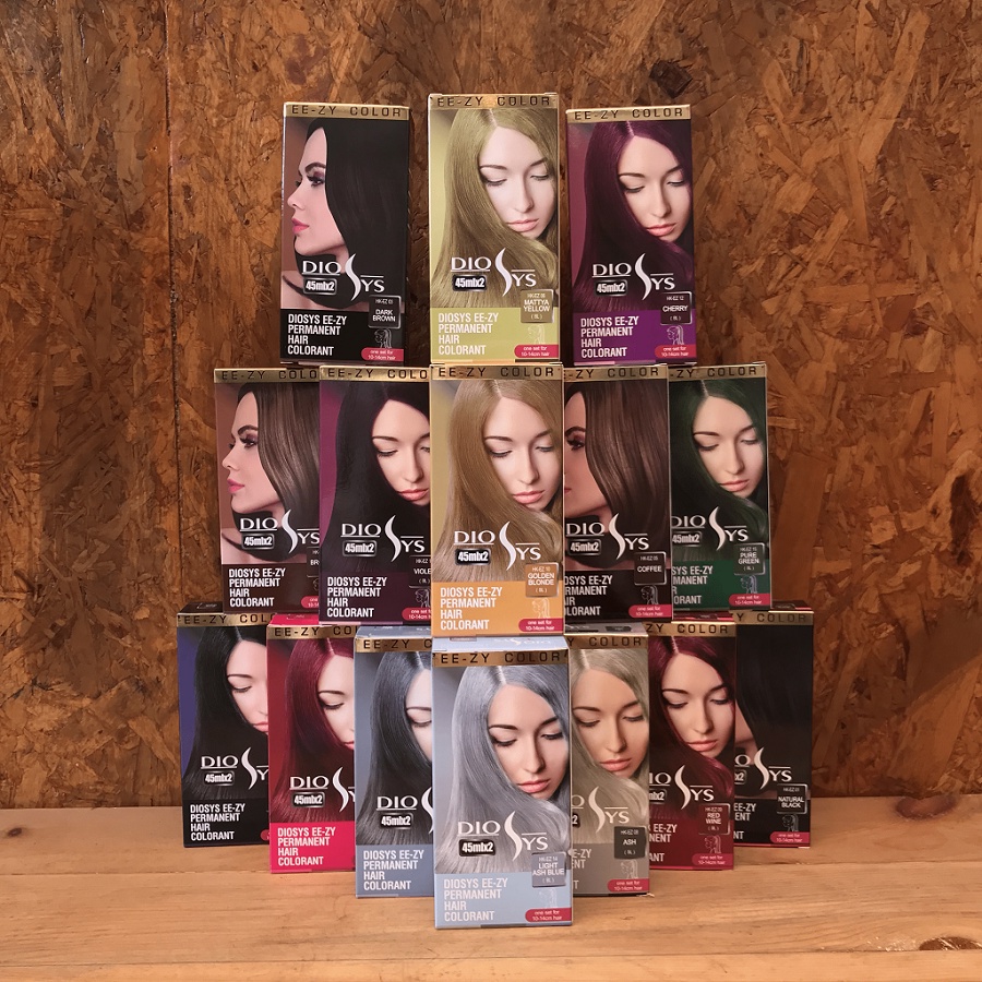 ❤ MEMEY ❤ DIOSYS Ee-Zy Permanent Hair Color | Semir Pewarna Rambut 45ml