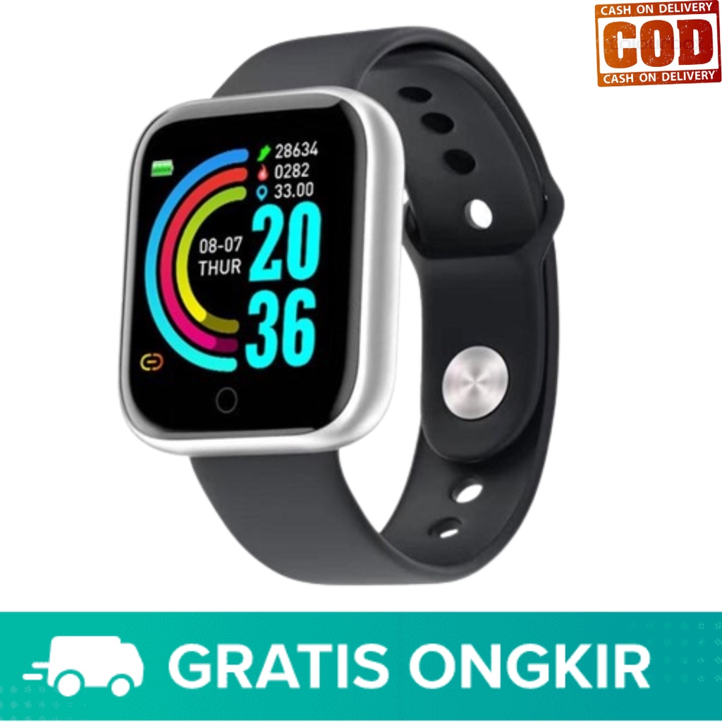 Smartwatch Smart Watch Band Pria Wanita Anak Jam Tangan Pintar Jam Tangan Anak Dewasa Jam Lari Fitne