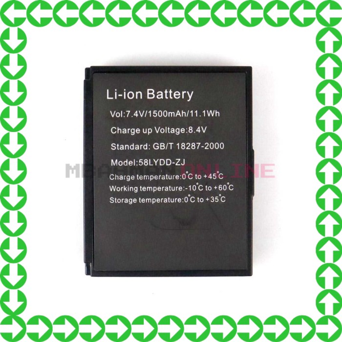 Baterai Printer Zjiang Mini Bluetooth Thermal 580558025807 58LYDD-ZJ