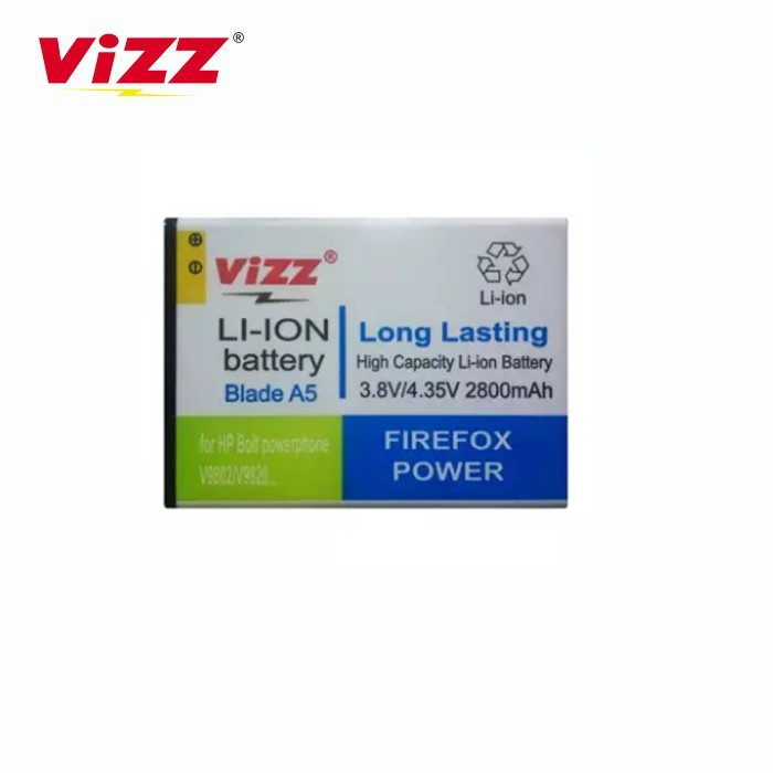Battery Baterai Batre Vizz Bolt Balde A5 V8902 V9820 Double Power