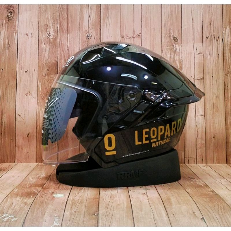 Helm RSV SV300 Black Glossy Paket Ganteng Leopard M-L-XL- XXL Original