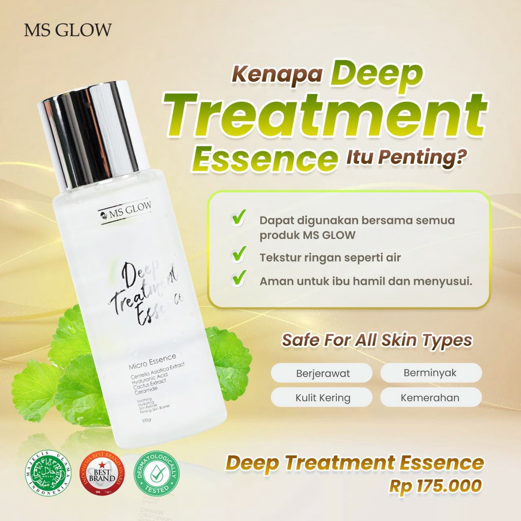 Deep Treatment Essence Meredakan Kemerahan dan Iritasi Pada Kulit - 100ML