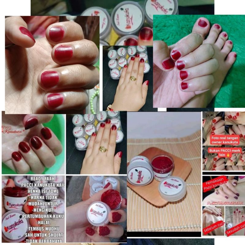 KANUKUTA NAIL HENNA (pacci kuku) #HALAL & BPOM