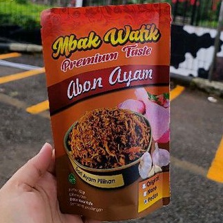 

Abon Ayam Mbak Watik kemasan pounch aluminium 100gr (PREMIUMTASTE)