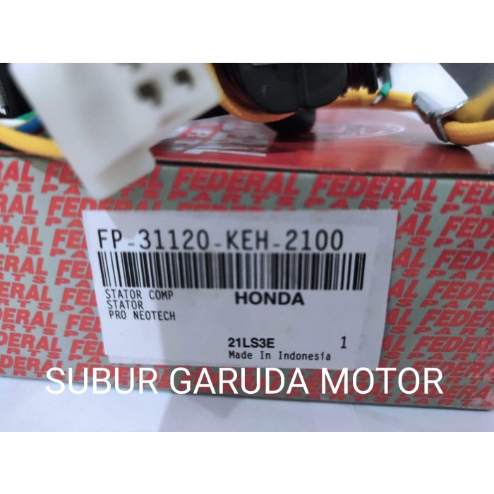 Spul Set Gl Pro Neo Tech Mega Pro Lama Keh Merk Federal Spull Pulser