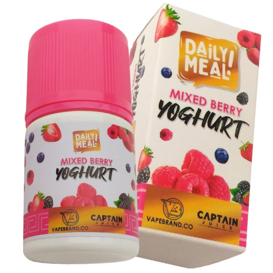 Daily Meal Mixed Berry Yoghurt 60ML by Vape Brand x Captain Juice