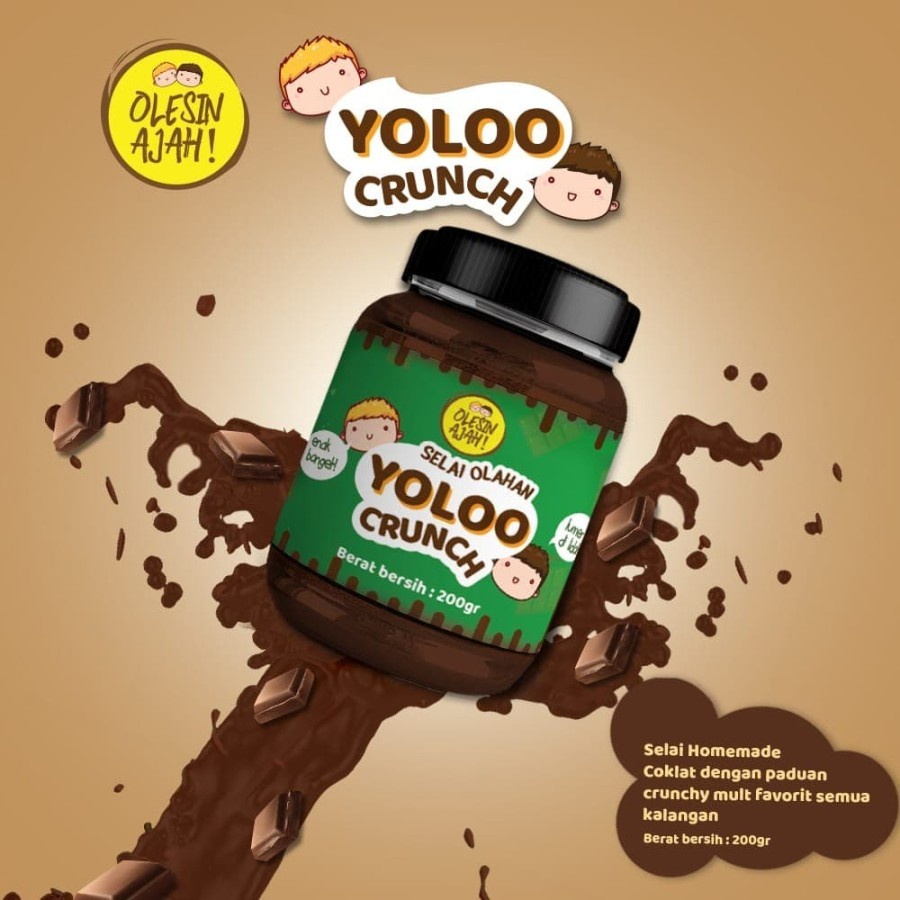 

Selai Olesin Ajah Yoloo 200 Gr