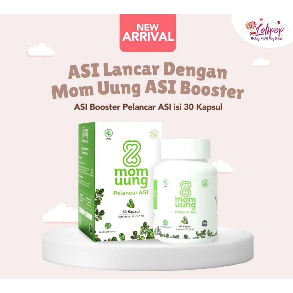 Mom Uung Asi Booster Kapsul isi 30