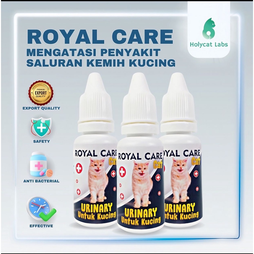 Royal Care Urinary 10 ml obat sakit saluran kemih kucing 10 ml