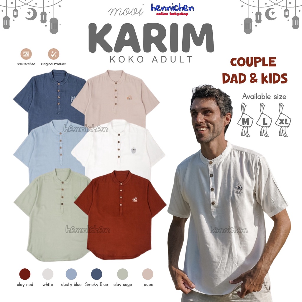 PROMO 7.7 PROMO BAJU LEBARAN MURAH MOOI KARIM KOKO BAJU LEBARAN PAKAIAN KOKO DEWASA BAJU KOKO ATASAN DEWASA MUSLIM M L XL XXL