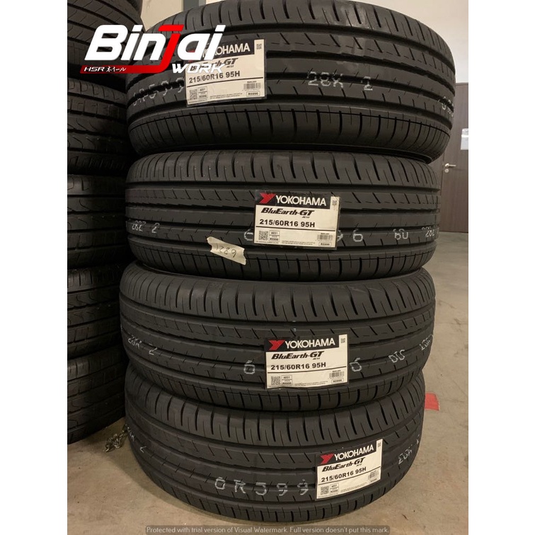 jual ban import murah YOKOHAMA bluearth - GT AE51 225 55 R17