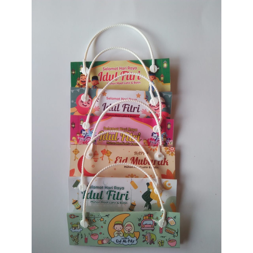 PLASTIK SNACK LEBARAN/ TAS SNACK LEBARAN/ PLASTIK HAMPERS LEBARAN / ANGPAO LEBARAN