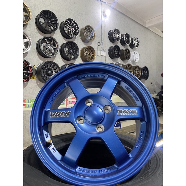 Velg Mobil Te37 cocok untuk Brio Jazz Ayla Agya ayla