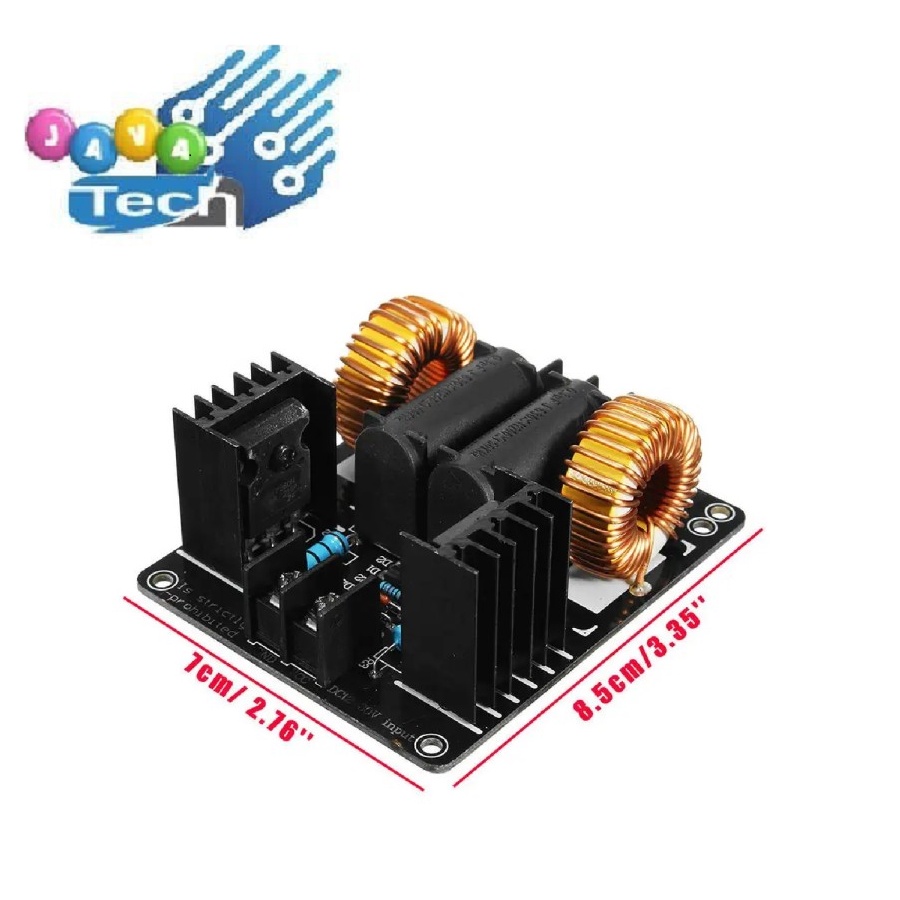 Modul ZVS Kontroller Pemanas Induksi 1000W Induction Heater DC 12V-30V