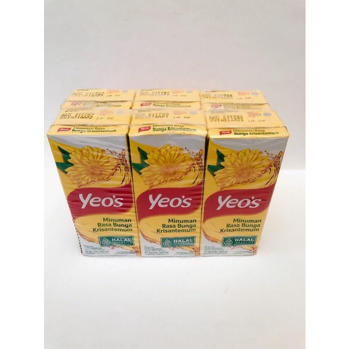 

Yeos kotak 250ml Crysantemum