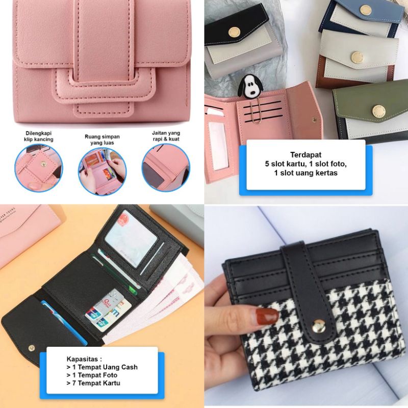 Dompet lipat Import/ dompet /pouch/dompet kartu