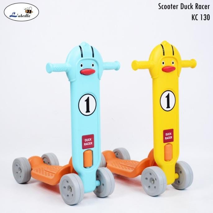 Labeille KC130 Scooter Duck Racer - Scooter Anak Karakter Bebek