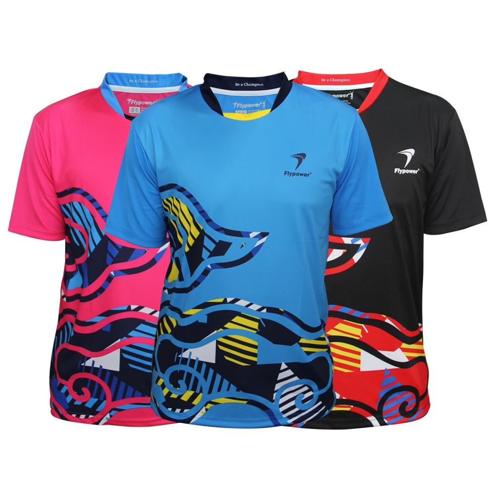 COD Flypower Cendana 02 Kaos Badminton  Unisex murahbgt