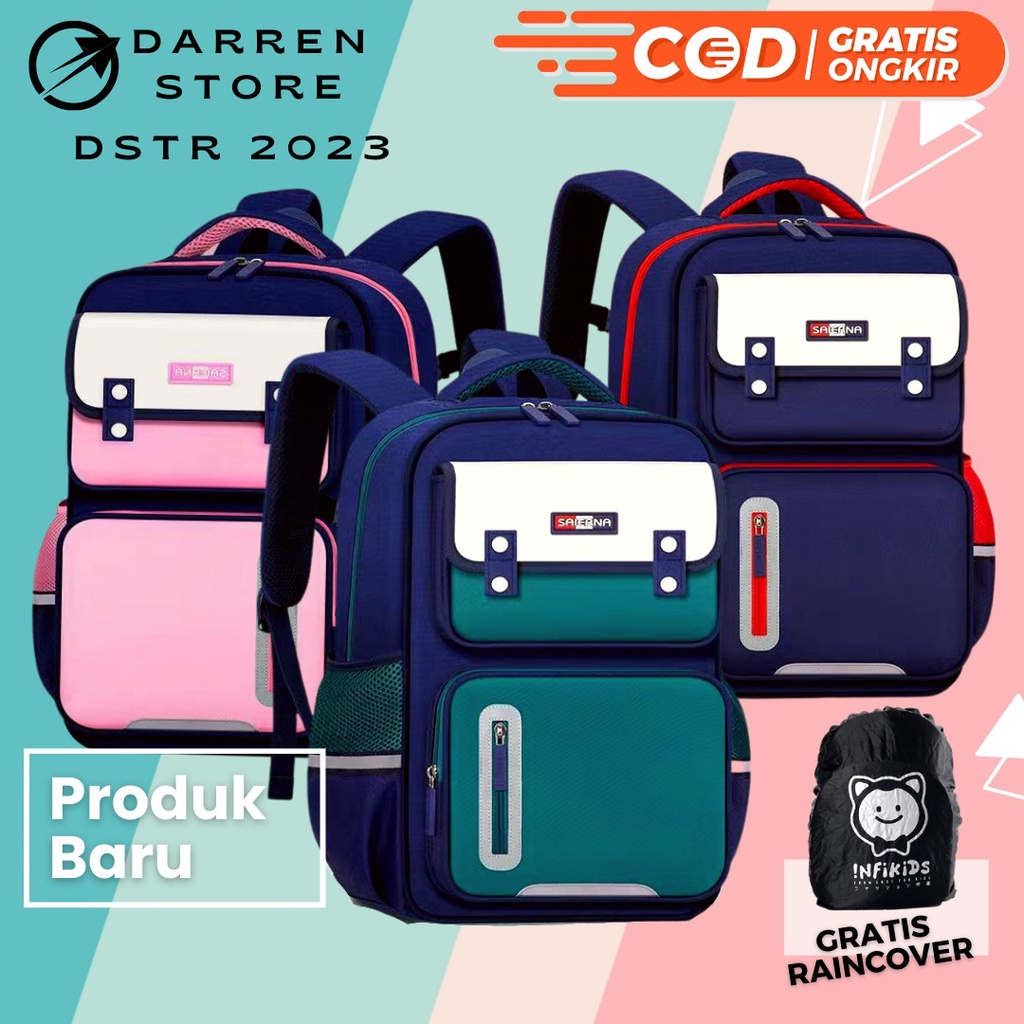 Ransel sekolah DSTR 2023 Tas Anak Model Korea Fashion Import