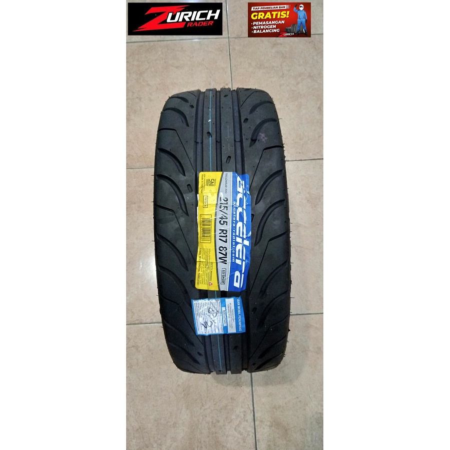 Ban Accelera 651 Sport 215 45 R17 Awet | Ban Mobil Racing Ring 17 Drag
