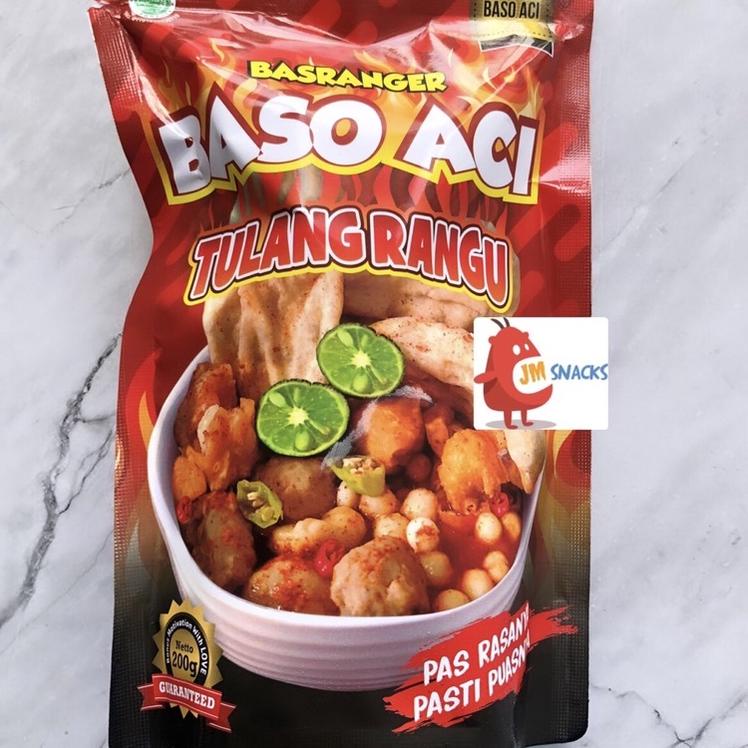 

8.8 [PROMO!!] Baso Aci Basranger 200gr Instant GOJEK/GRAB ONLY (BACA DESKRIPSI)