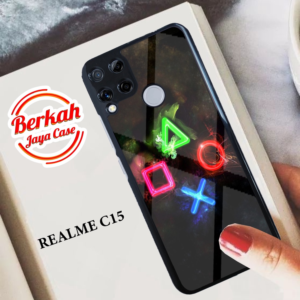 Case REALME C15 Casing REALME C15 Casing Keren Case LOGOGAME Casing Hardcase Premium Case Softcase C