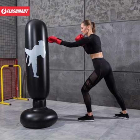 Flashmart Samsak Tinju Pompa Inflatable Boxing Training Target 160CM - VK160