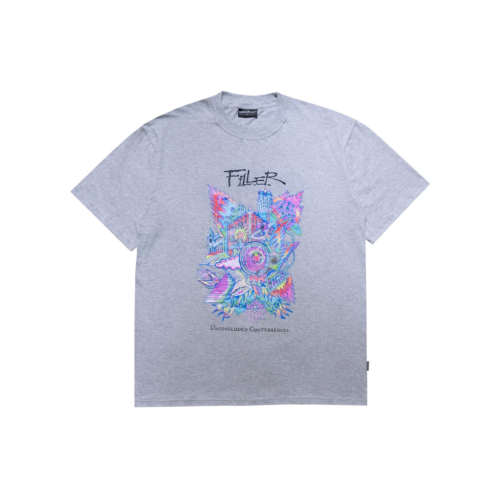 HUSTED X FILLER GREY TSHIRT