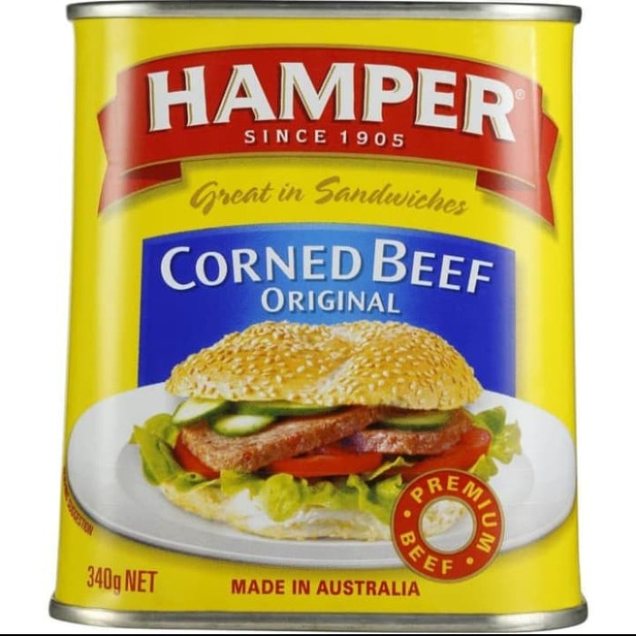 

HAMPER CORNED BEEF ORIGINAL 340GR CAN