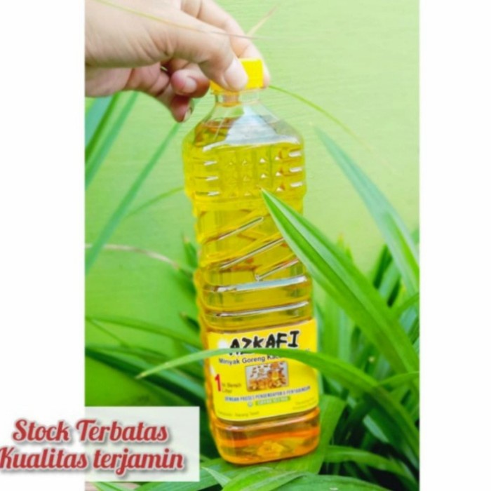 

Minyak Kacang Azkafi / Minyak kacang tanah / Peanut Oil / 1L - 500gr