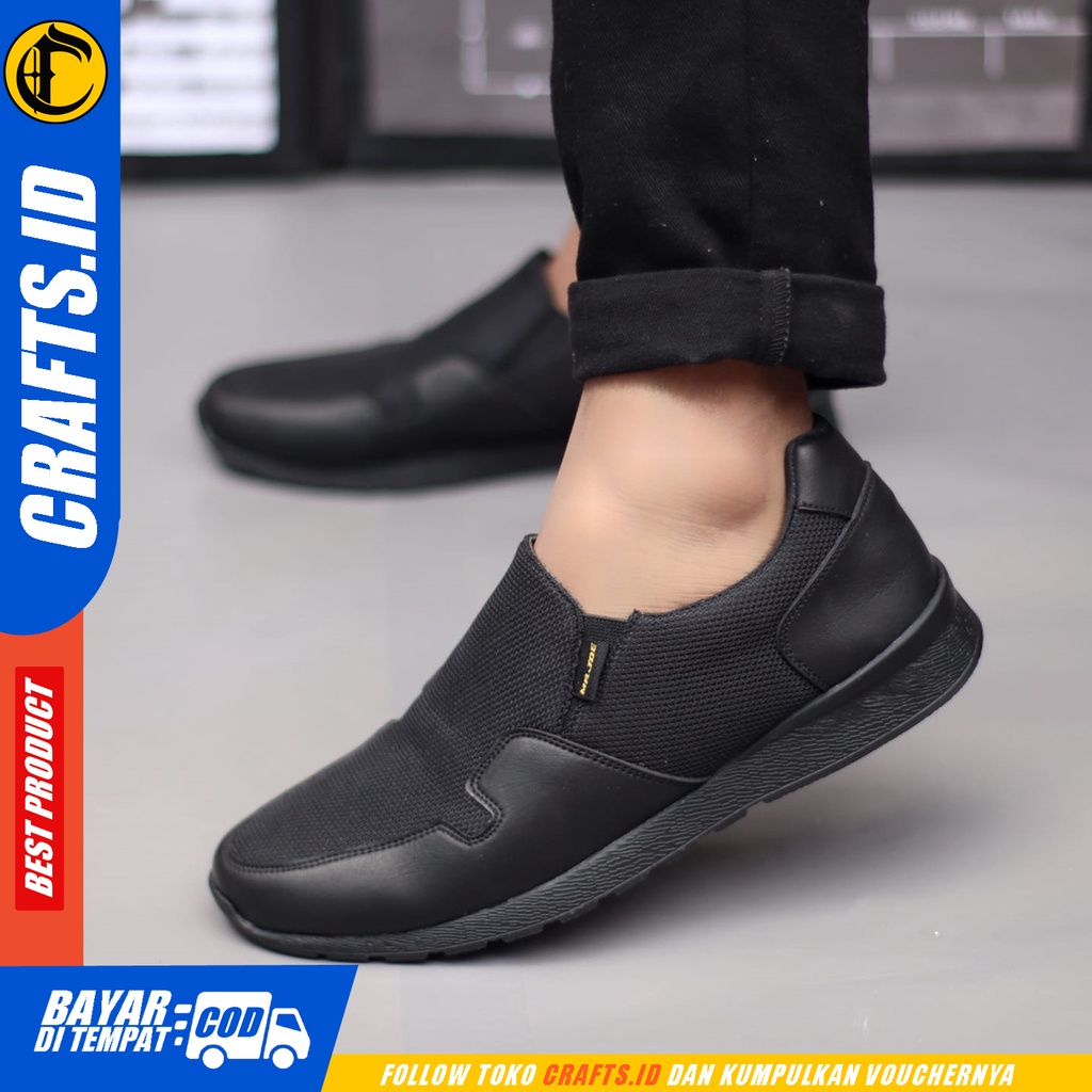 Sepatu Casual Sneakers Tali Pria Crafts Chizuru