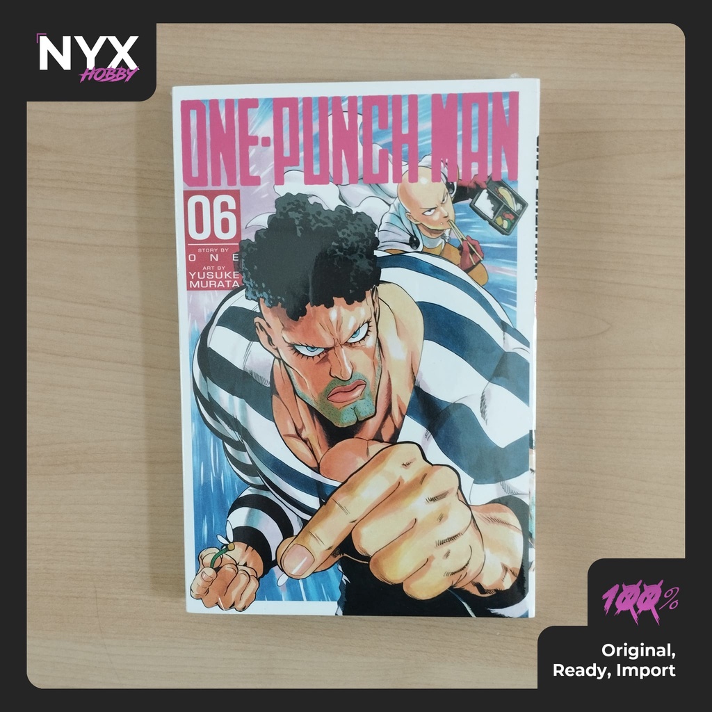 One Punch Man Manga Komik English Import Volume 6