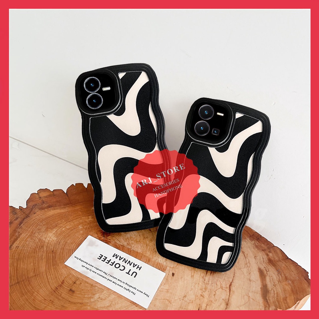 CASE MOTIF ZEBRA FOR VIVO Y35 - VIVO Y22S NEW - VIVO Y22 - VIVO V25 5G - VIVO V25 E - VIVO V25 PRO -