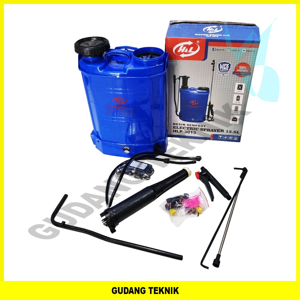 Mesin Semprot Desinfektan Semprotan hama Cas Batre Elektrik / Manual 14L Semprotan Pupuk Padi 14 Lit