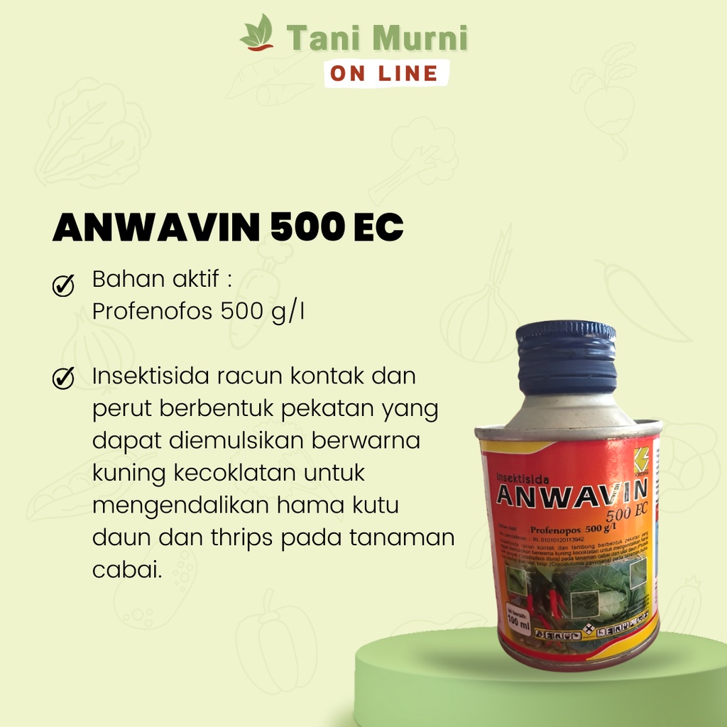 Insektisida Untuk Lalat Buah Anwavin 500 EC 100ml