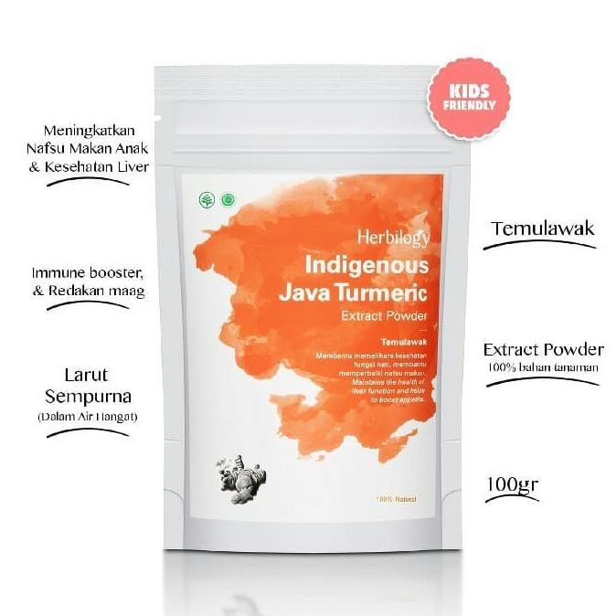 

Herbilogy Java Turmeric Extract Powder ( Temulawak ) 100gram ghe01