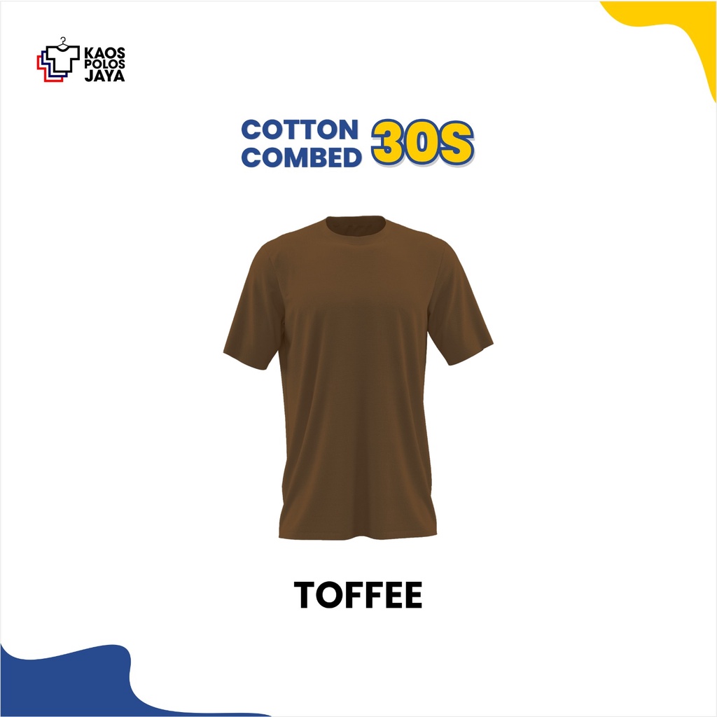 KAOS POLOS TOFFE / KAOS POLOS COTTON COMBED 30S TOFFE / KAOS PREMIUM