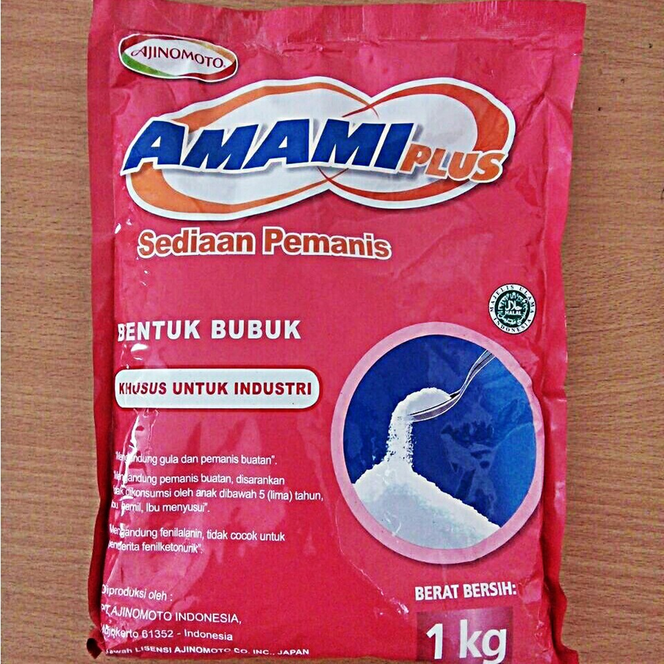 

Amami Plus, Perisa Gula, Penambah Rasa Ajinomoto 1 Kg