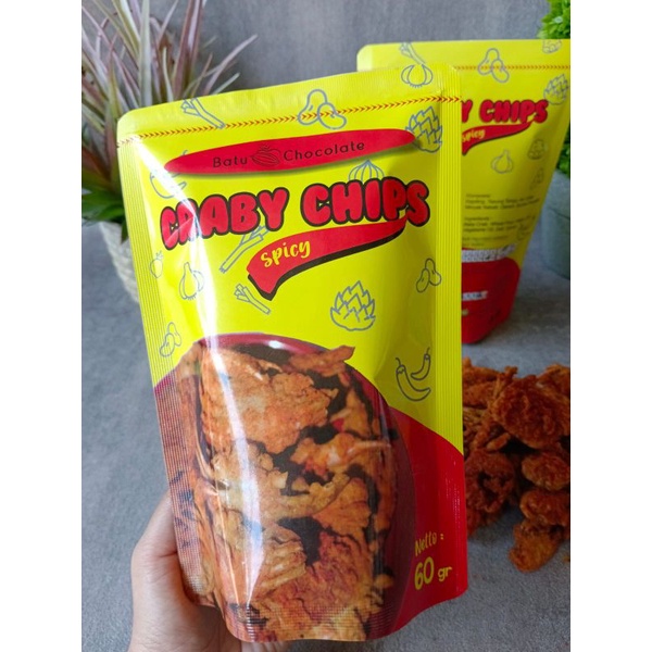 One Mandiri Sukses - Craby Chips Baby Crab - Oleh Oleh Kota Malang Batu