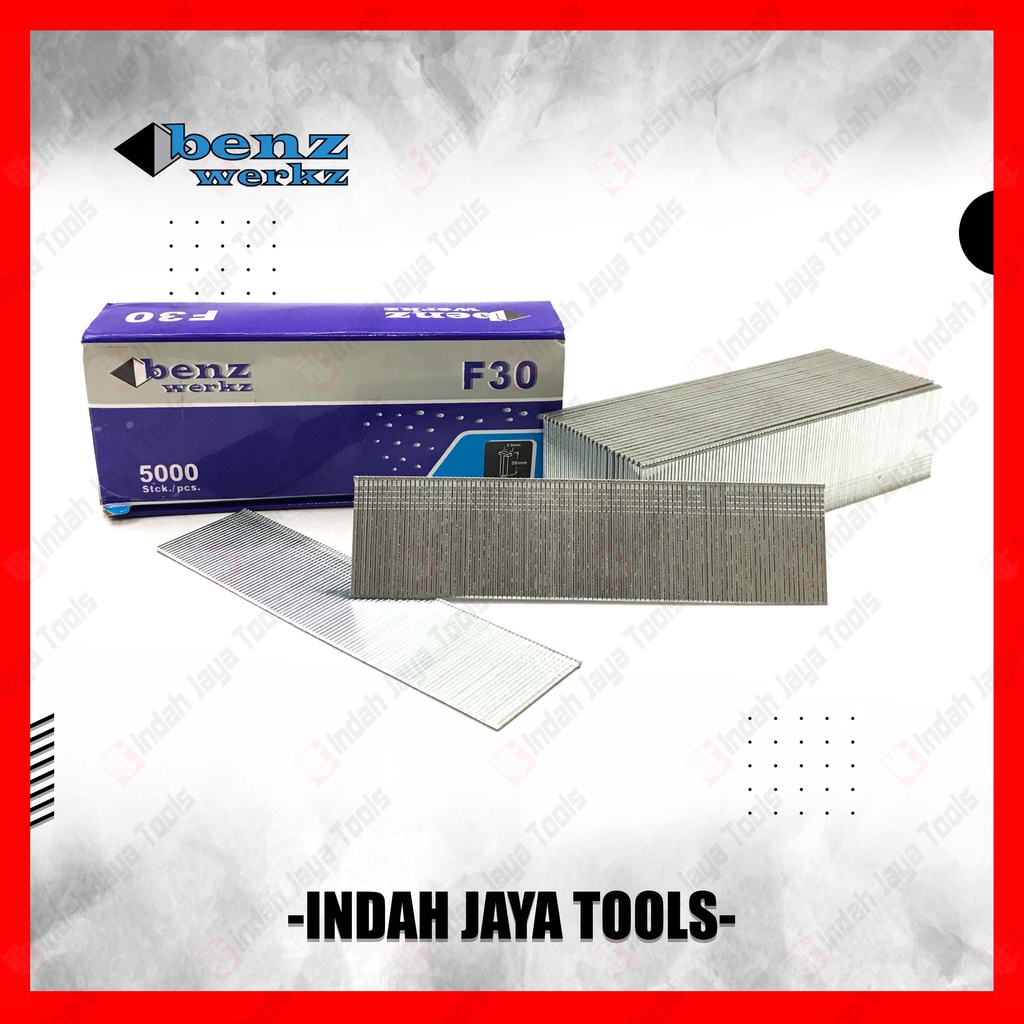 BENZ Isi Paku Tembak F30 - Refill Air Nailer Bit Staples Finish Nail