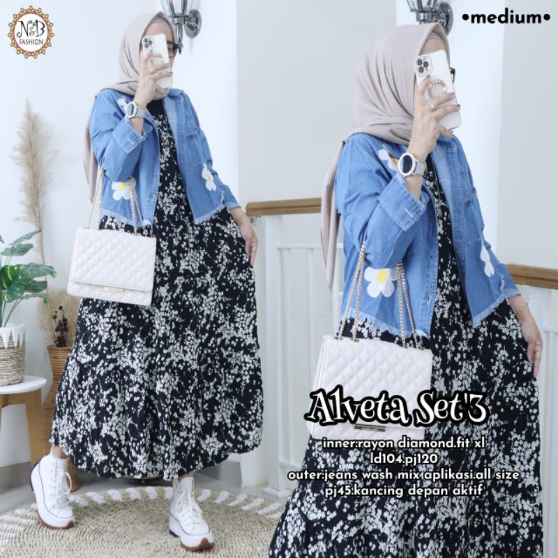 ALVETA SET ORIGINAL PRODUK BY N&amp;B