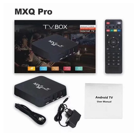 COD  TV Box MXQ Pro 5G FLECO/ Smart TV 4K Ultra HD MXQ PRO 4K 5G